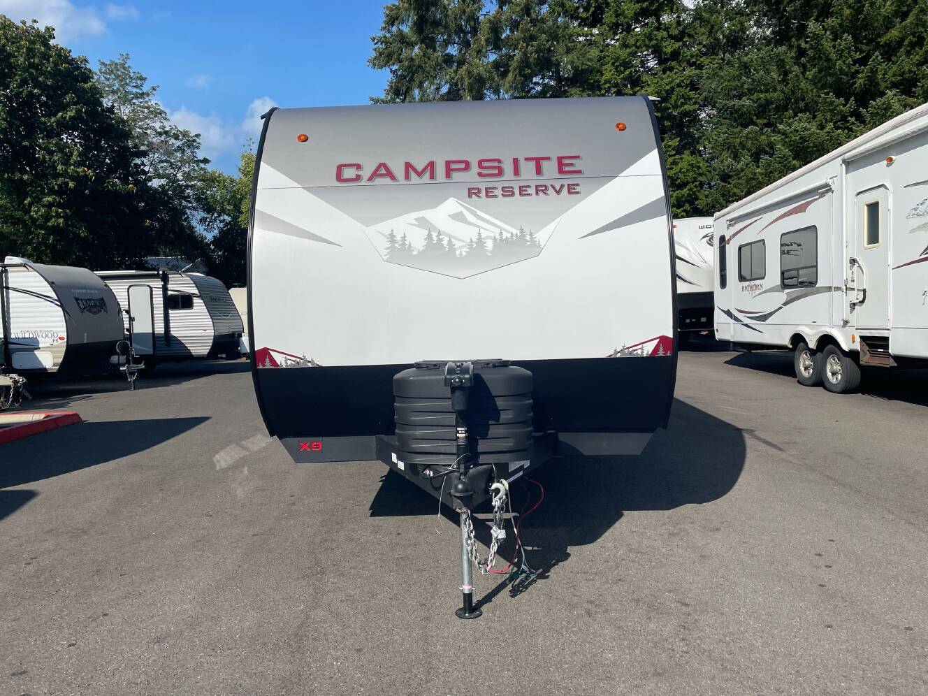 A photo of this 2026 Forest River CAMPSITE RESERVE 19KR