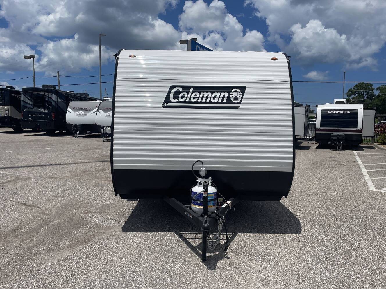 A photo of this 2027 Keystone COLEMAN 17B