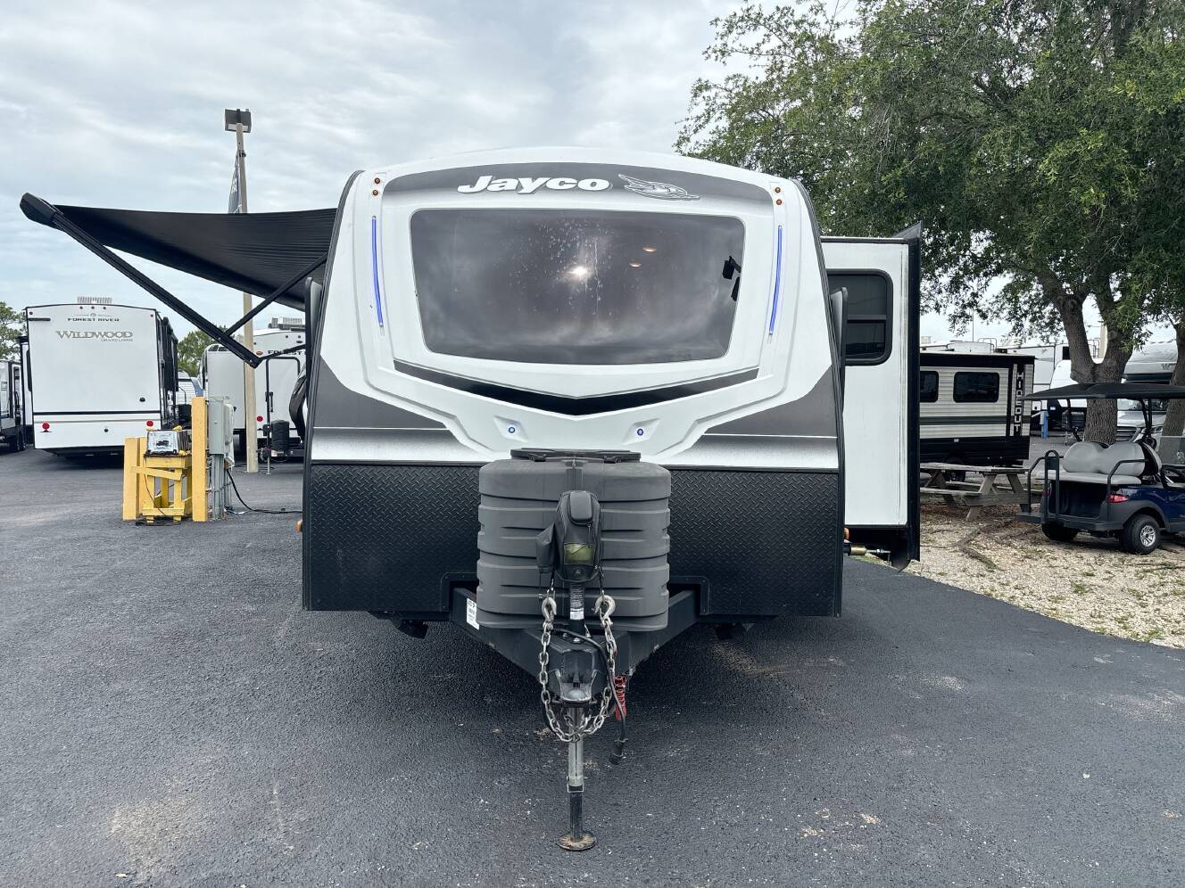 A photo of this 2024 Jayco WHITE HAWK 26FK