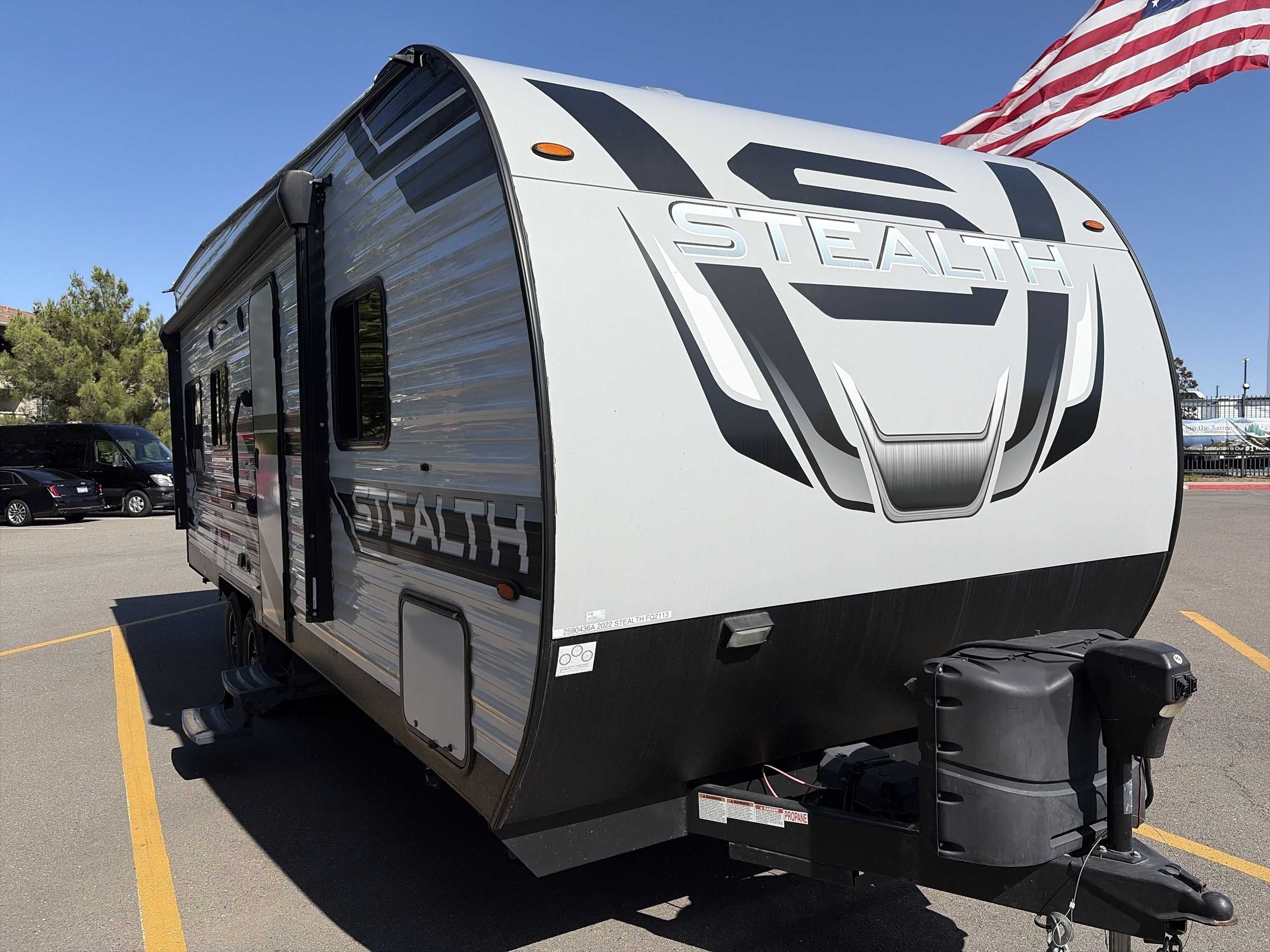 2022 Forest River STEALTH FQ2113 Travel Trailer Toy Hauler RV