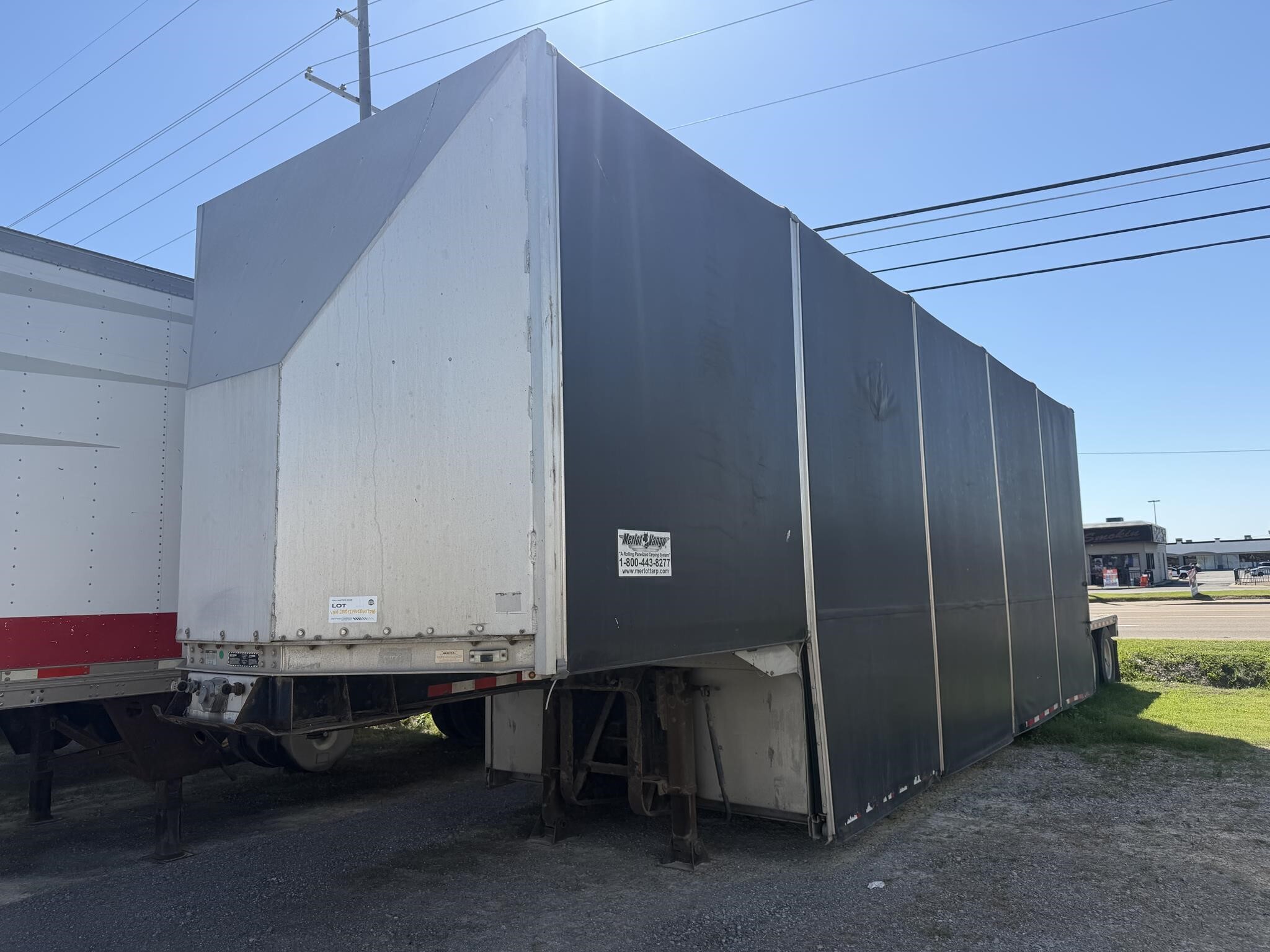 2008 MANAC 45 FT GLASS RACK in Covington, TN