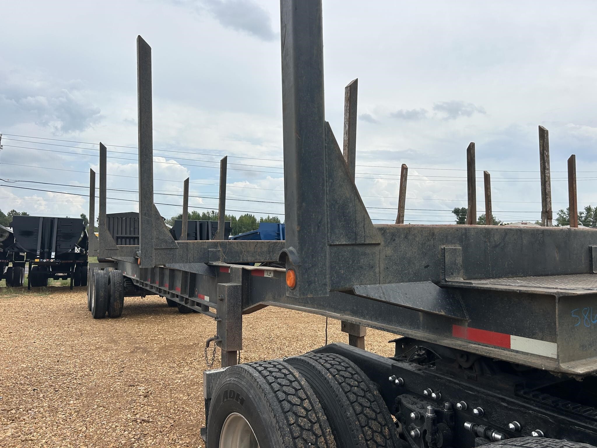 2013 MAGNOLIA TRAILERS 42 FT LOG TRAILER in Covington, TN