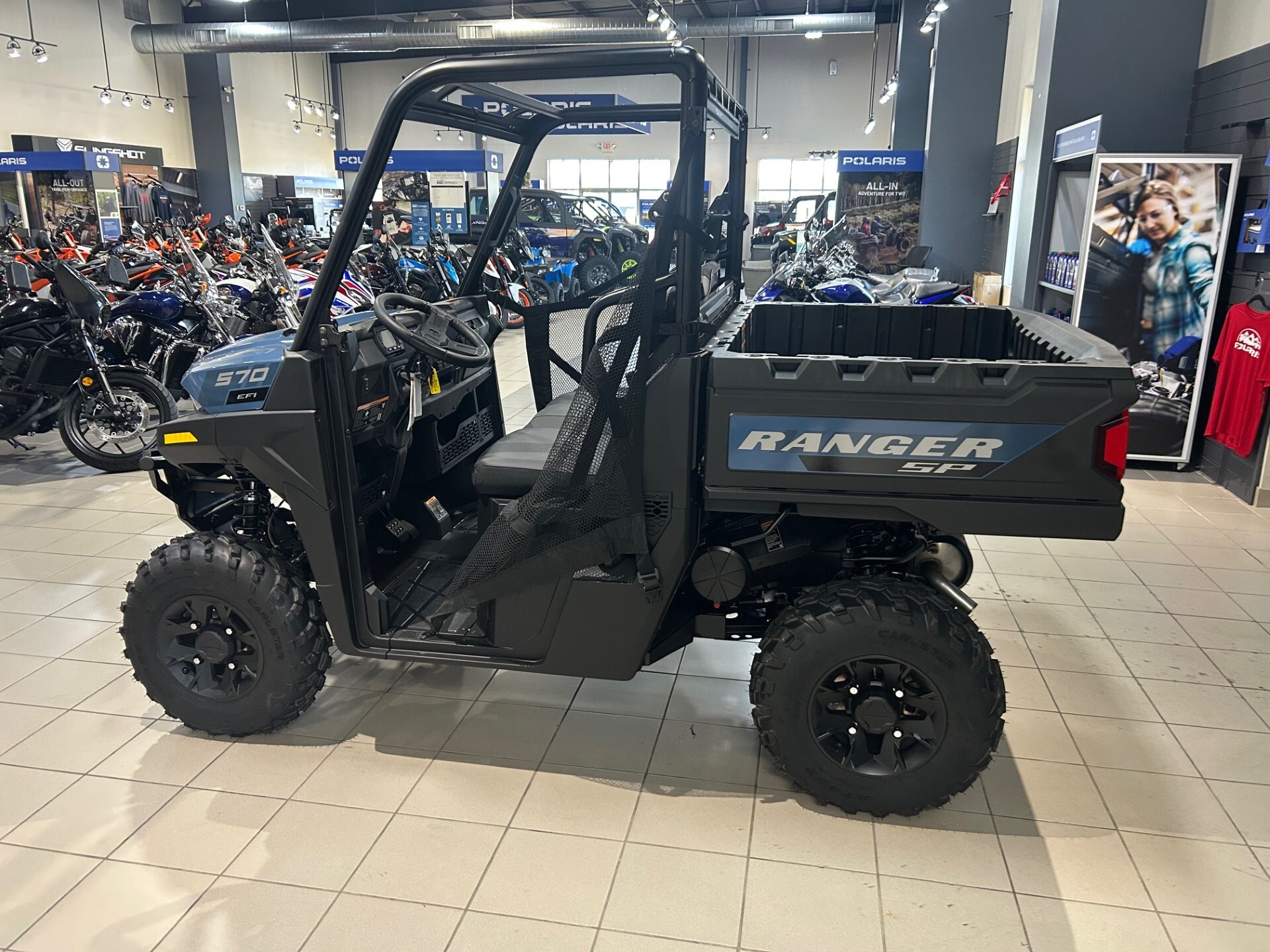 2026 Polaris RANGER SP 570 PREMIUM ZENITH BLUE Premium in medina OH