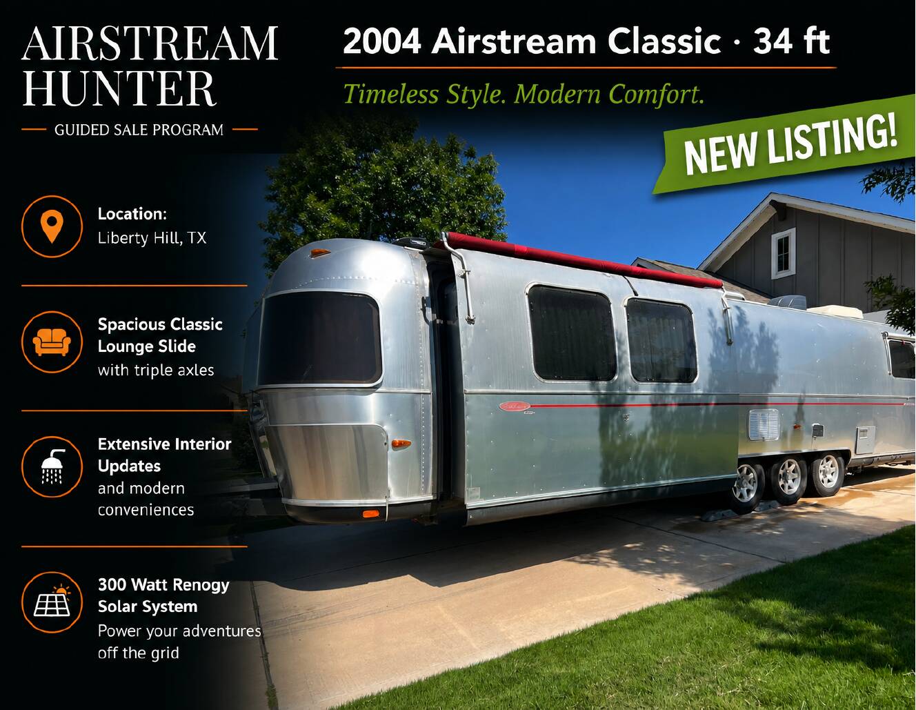 A photo of this 2004 Airstream CLASSIC 34