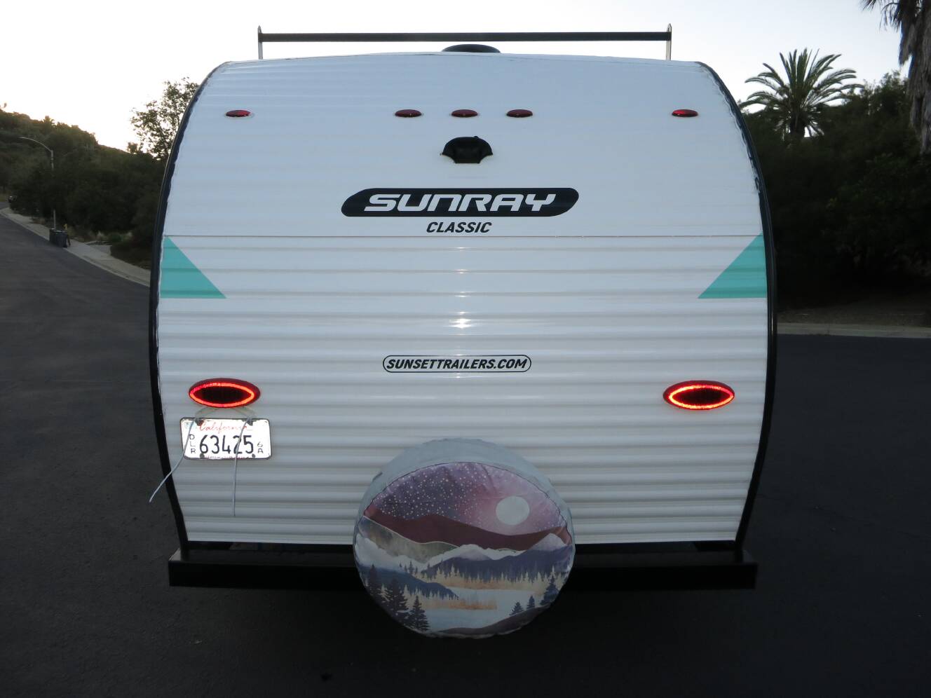A photo of this 2022 Sunset Park Rv SUNRAY 149