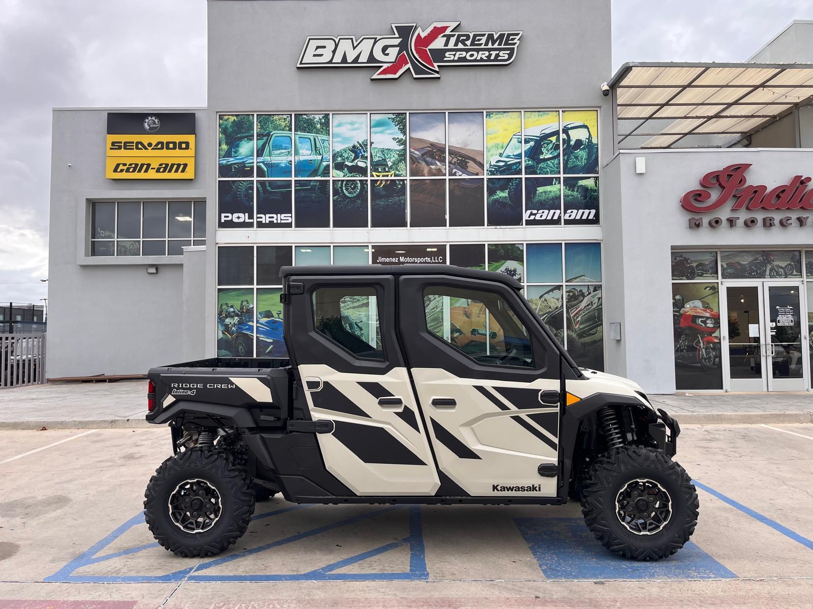 2026 Kawasaki RIDGE CREW HVAC Metallic Matte Whitish Beige in laredo TX
