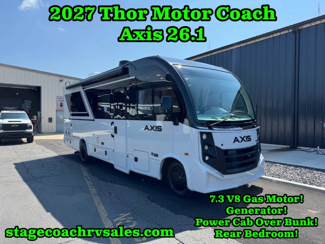A photo of this 2027 Thor Motor Coach AXIS 26.1