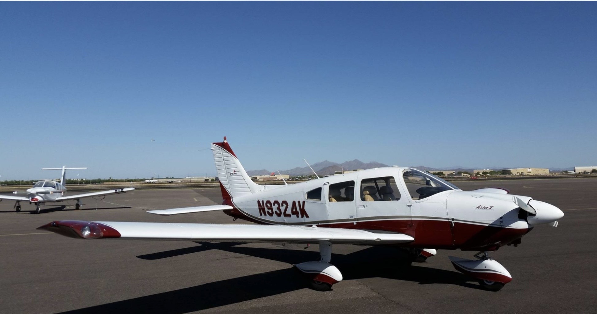 1976 Piper Archer aircraft