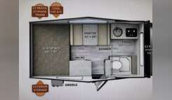 2022 Forest River ROCKWOOD HARD SIDE A214HW RV