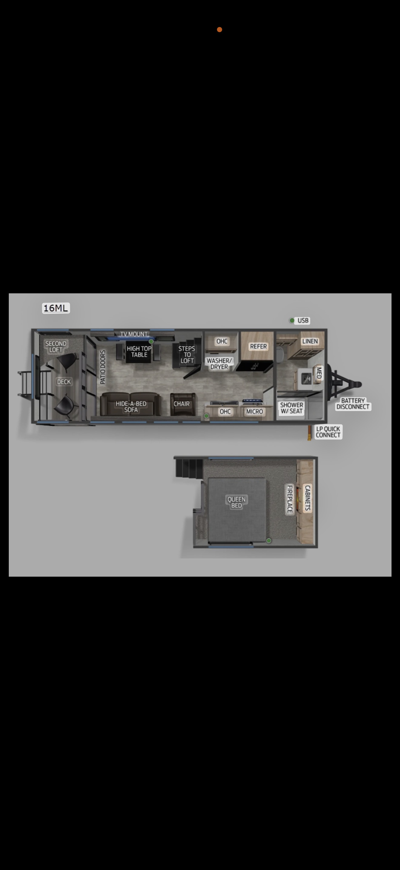 2024 Forest River CHEROKEE TIMBERWOLF MINI LOFT 16ML in prosser WA