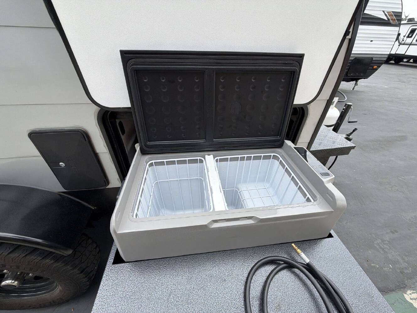 A photo of this 2023 Coachmen VIKING 9.0 TD