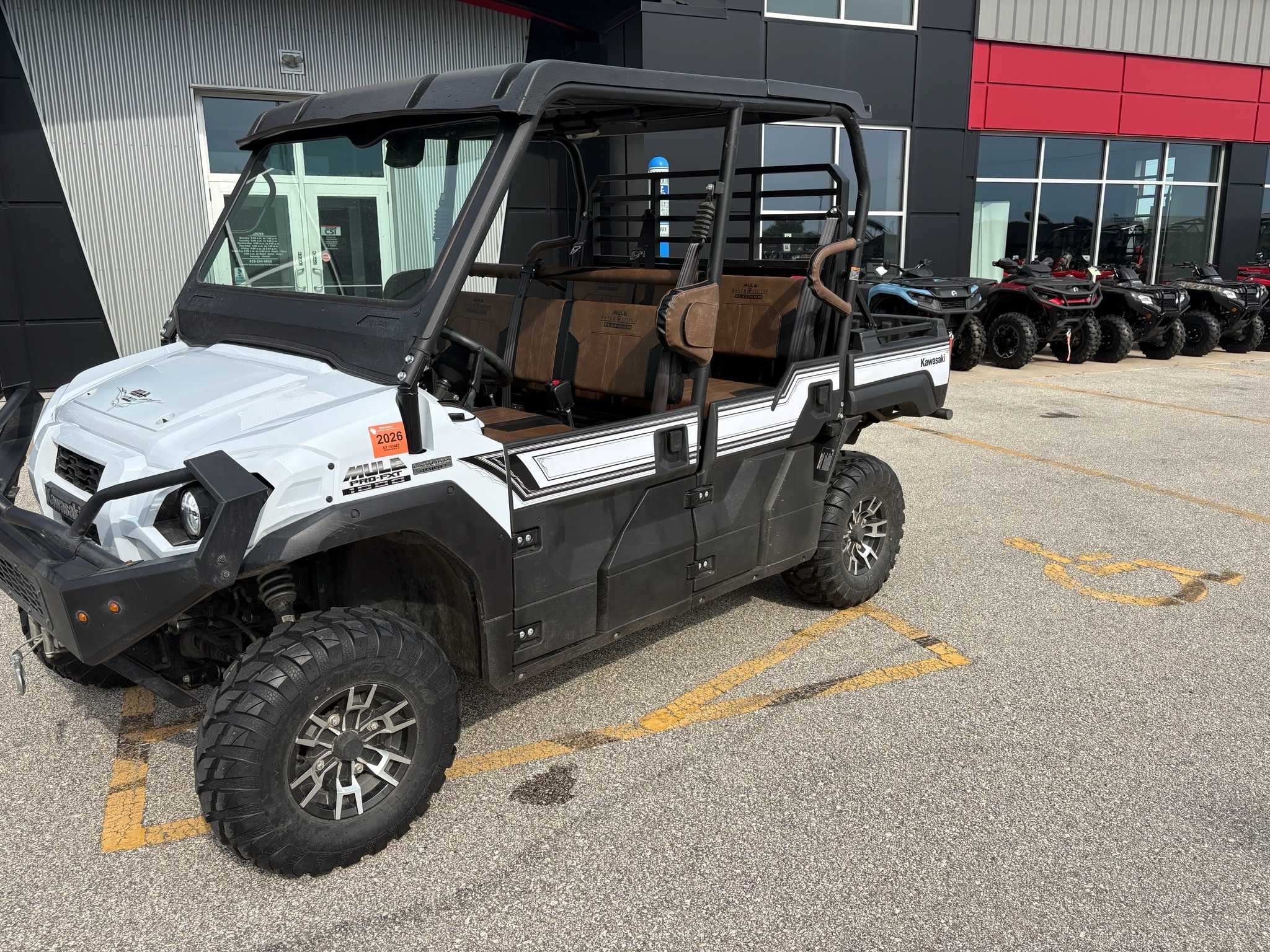 2024 Kawasaki MULE PRO-FXT 1000 Platinum Ranch Edition in suamico WI