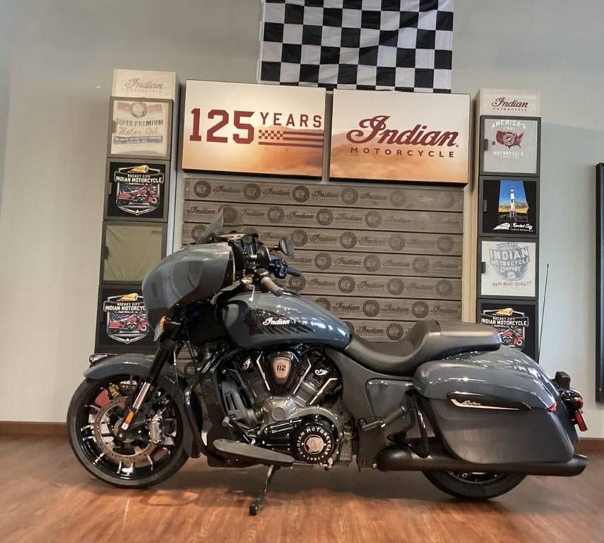 2025 Indian Chieftain Dark Horse W/Powerband Audio Black Smo DARK HORSE in Huntsville, AL