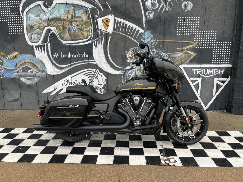 2026 Indian Motorcycle® Chieftain® PowerPlus Dark Horse® 112 Black Crystal w/ DARK HORSE in Temple, TX