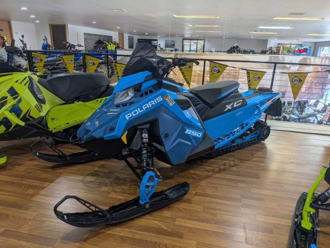 A photo of this 2024 Polaris® 850 Indy XC 137 Zenith Blue