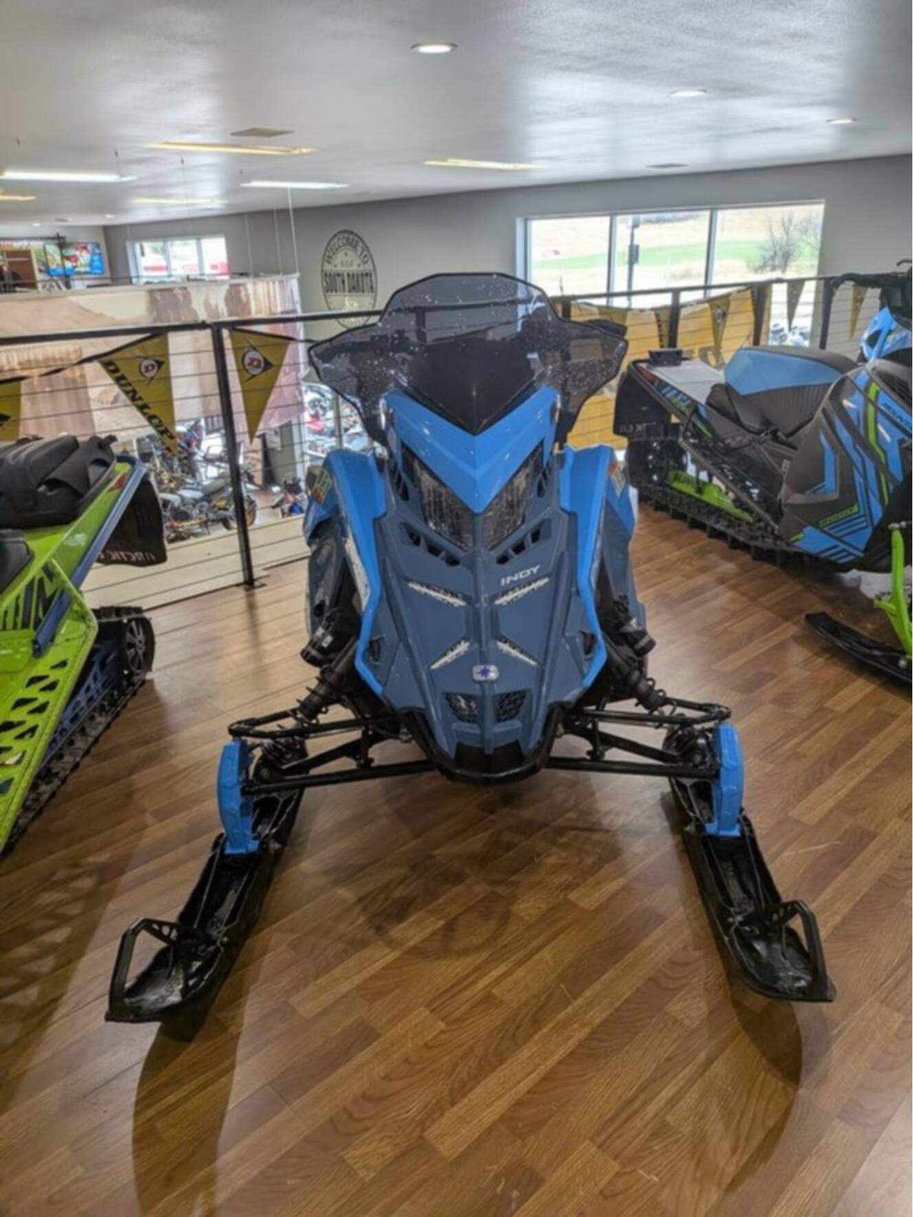 A photo of this 2024 Polaris® 850 Indy XC 137 Zenith Blue