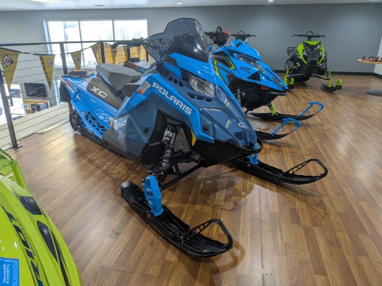 A photo of this 2024 Polaris® 850 Indy XC 137 Zenith Blue