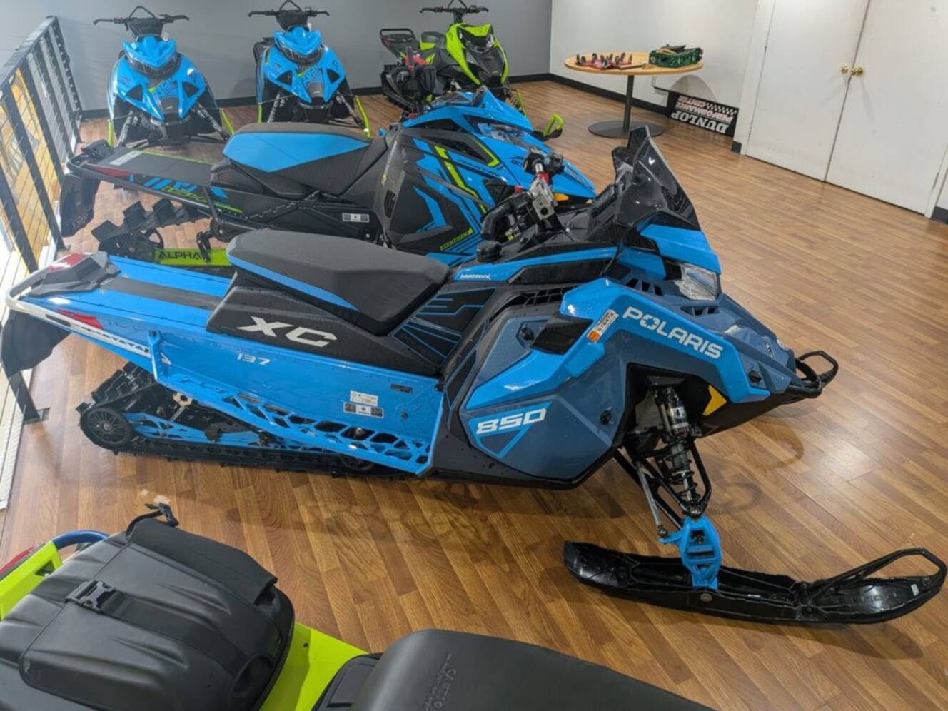 A photo of this 2024 Polaris® 850 Indy XC 137 Zenith Blue
