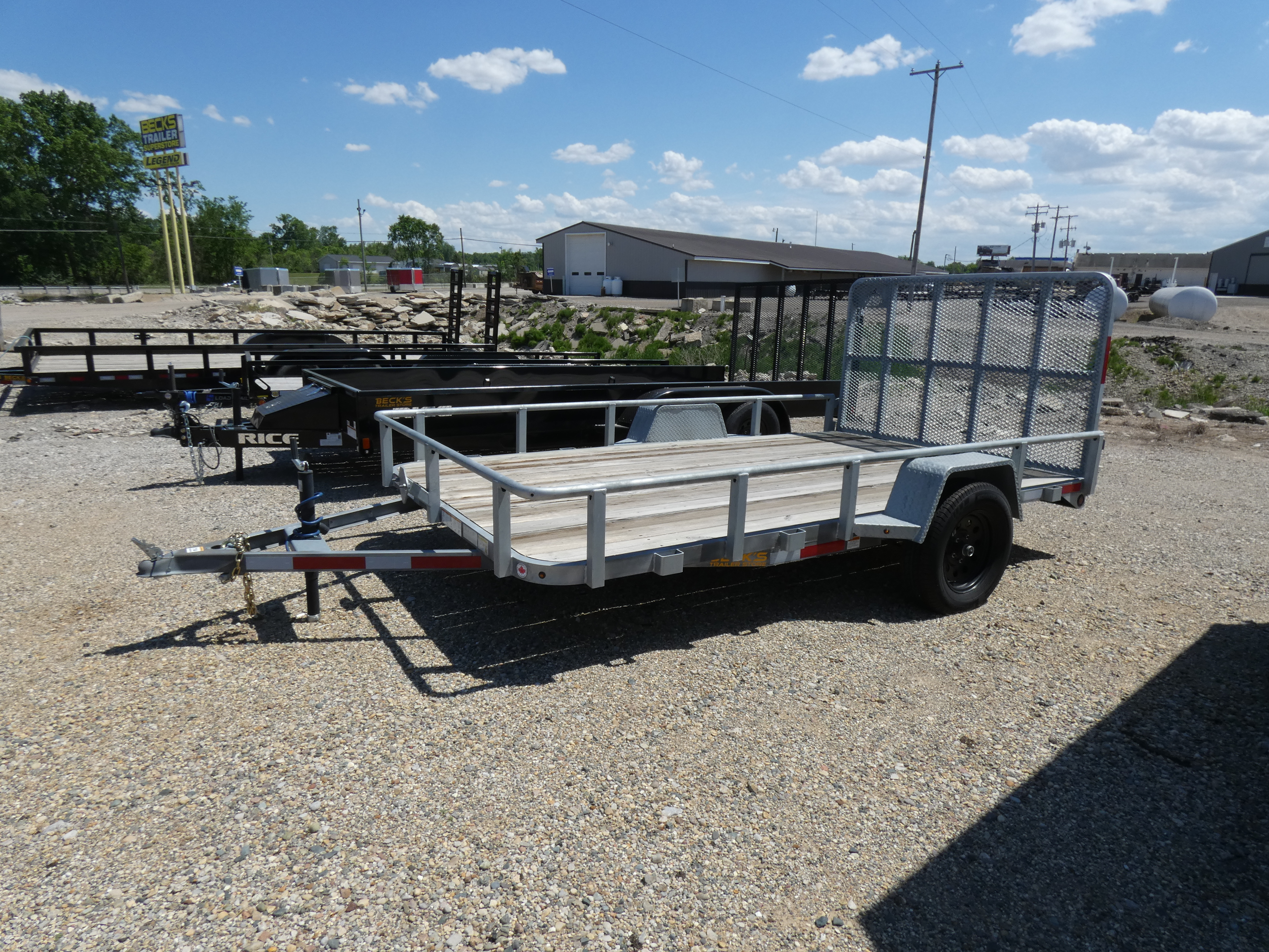 Galvanized 7' x 12' Utility Trailer For Sale - Corrosion Resistant in Saint Johns, MI