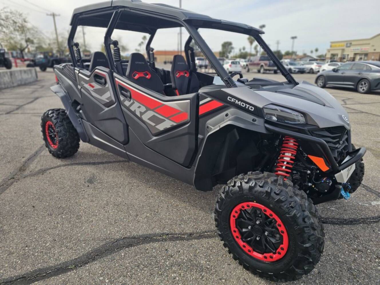 A photo of this 2026 CFMOTO ZFORCE 950 Sport 4