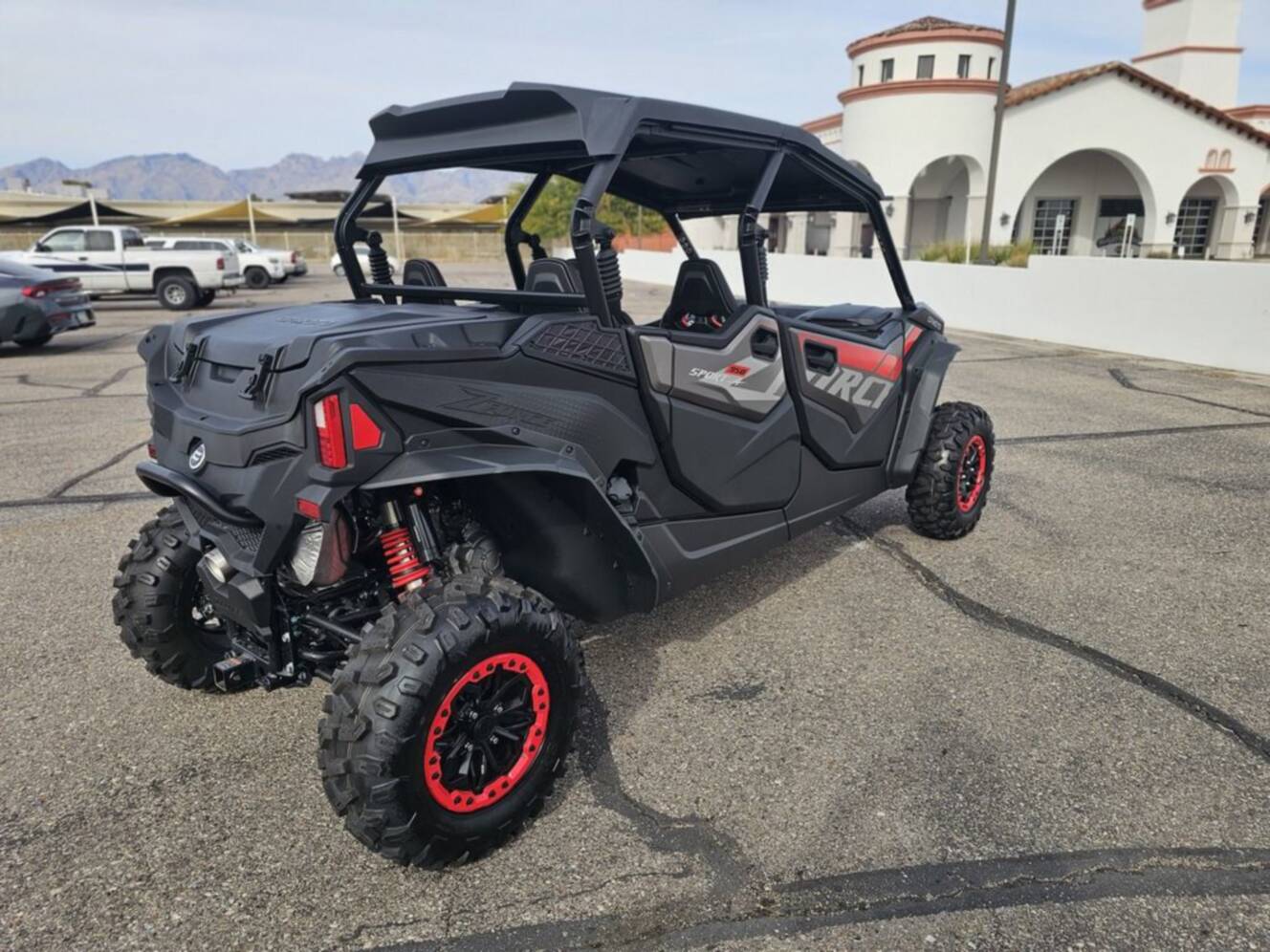 A photo of this 2026 CFMOTO ZFORCE 950 Sport 4