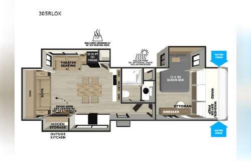 2027 Forest River Rv Salem Hemisphere 305RLOK in kokomo IN
