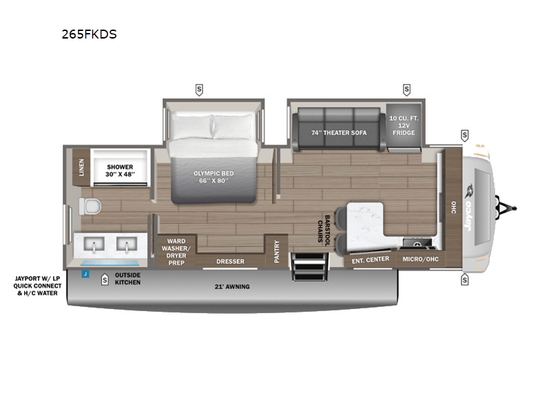 2027 Jayco Eagle 265FKDS in springdale AR