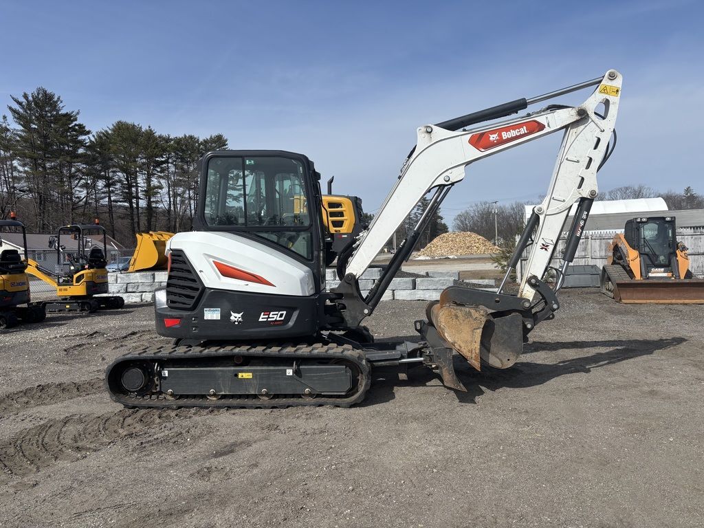 2023 Bobcat PreOwned Bobcat E50 R2 49.7 HP Series Compact Excavator in Turner, ME