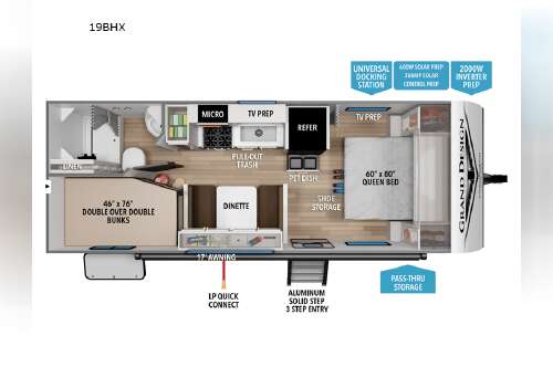 2027 Grand Design Transcend Xplor 19BHX in las cruces NM