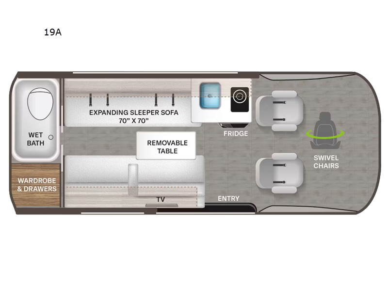 2027 Thor Motor Coach Sanctuary 19A in cathedral city CA