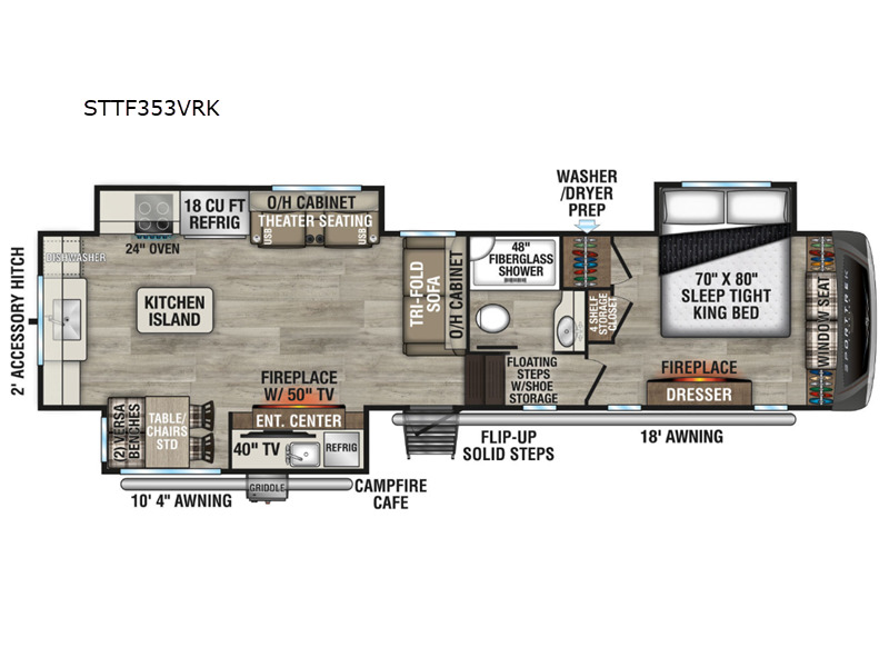 2027 Venture Rv SportTrek Touring Edition STTF353VRK in college station TX