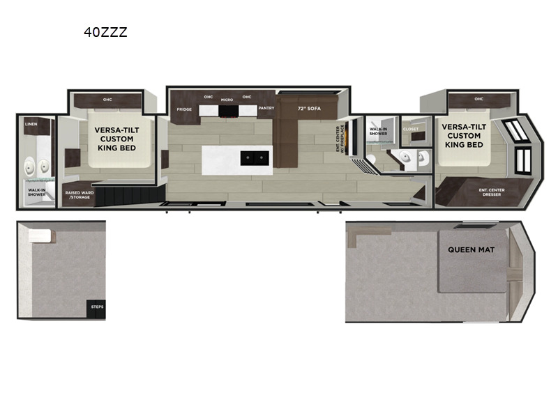 2027 Forest River Rv Wildwood Lodge 40ZZZ in myrtle beach SC