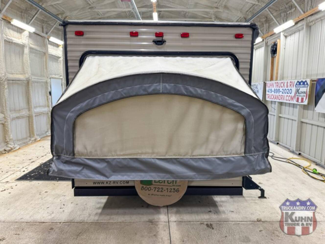 A photo of this 2020 Kz Sportsmen Classic 160RBT