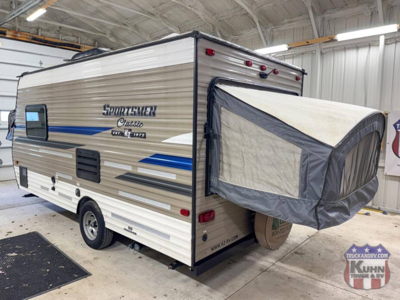 A photo of this 2020 Kz Sportsmen Classic 160RBT