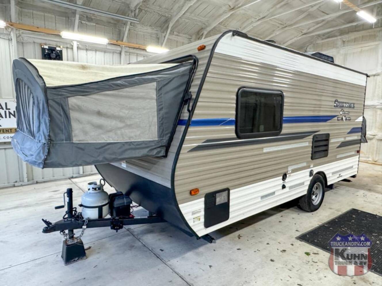 A photo of this 2020 Kz Sportsmen Classic 160RBT