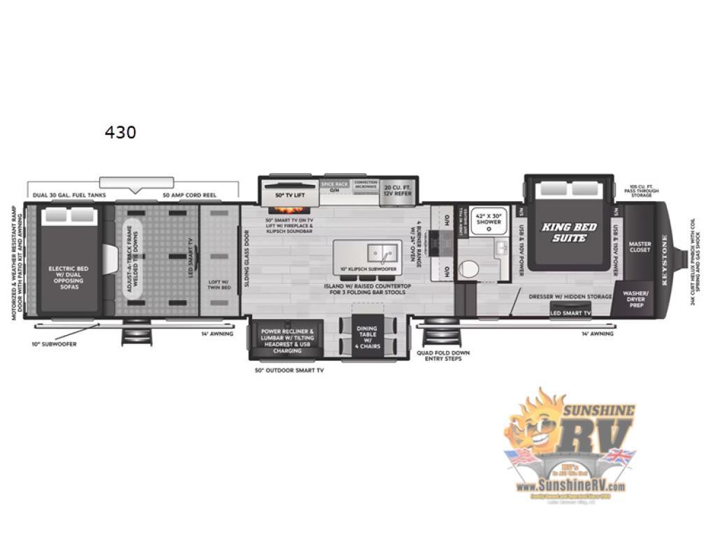 2026 Keystone Rv Raptor 430 in lake havasu AZ