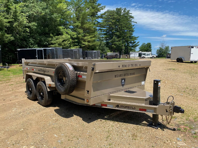 2026 IRON BULL 7X14 Sniper Series 14K Dump Trailer W/Hyd Jack, So in Loudon, NH