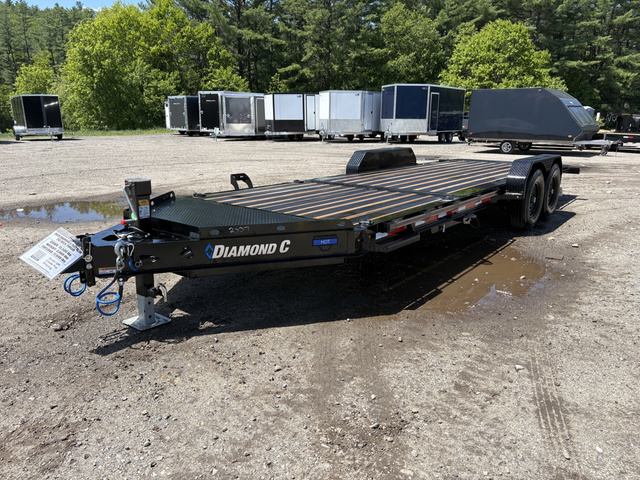 2026 DIAMOND C 7X22 15.5K Tilt Deck Equipment Trailer W/ 6 Stati in Turner, ME