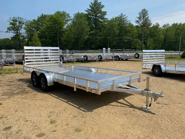 2027 SPORT HAVEN 7X18 Aluminum 7K Deluxe All Terrain Utility Traile in Loudon, NH