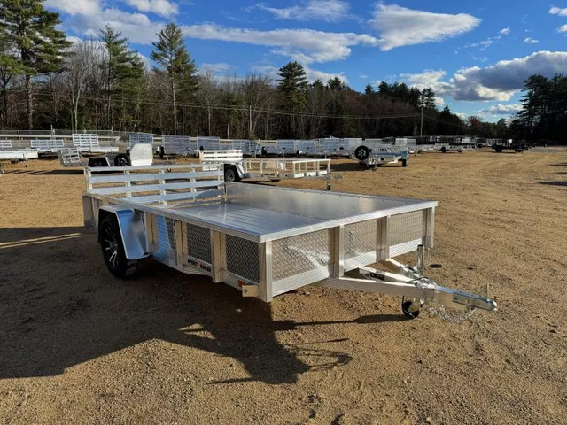 2026 SPORT HAVEN 7X12 Deluxe 3K Aluminum Utility W/ATP Sides & Bi-F in Loudon, NH