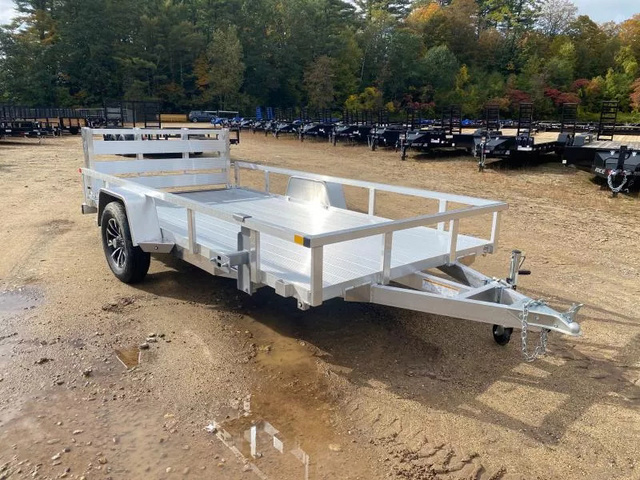 2026 SURE-TRAC 6X12 Aluminum 3K Utility Trailer W/Bi-Fold Ramp & in Loudon, NH