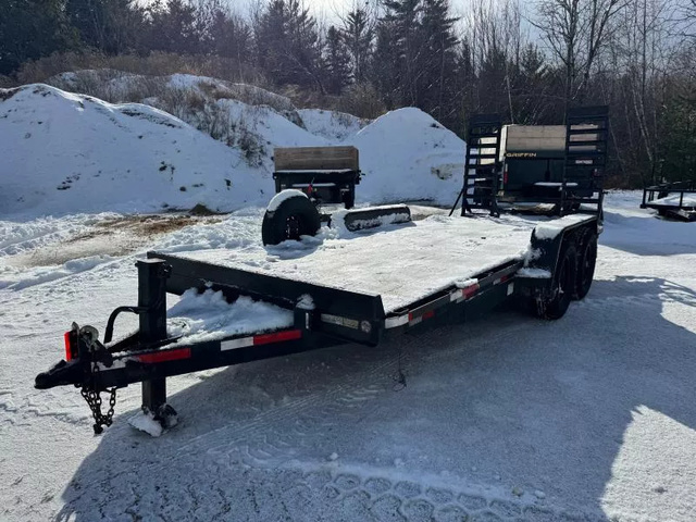 2022 REISER 7X18 14K Lowpro Equipment Trailer W/Stand-Up Ramps in Bangor, ME