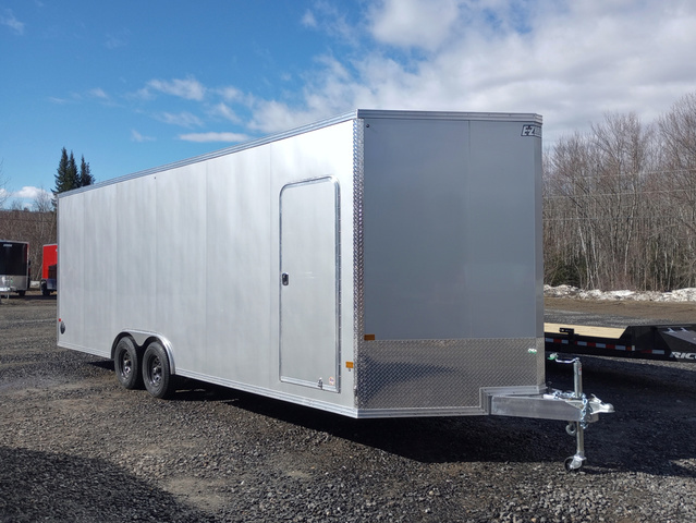 2026 E-Z HAULER 8.5X24 10K Aluminum Enclosed Car Hauler W/Extra He in Manchester, ME