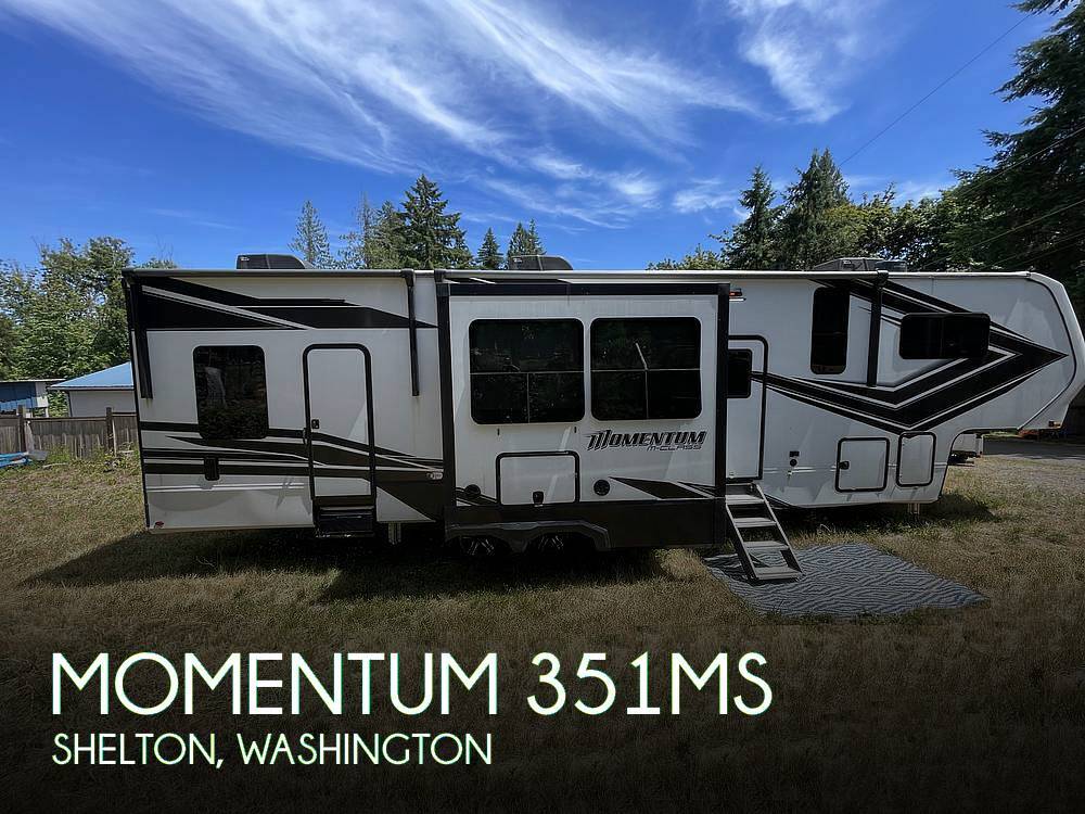 2022 Grand Design Momentum 351MS Fifth Wheel Toy Hauler RV