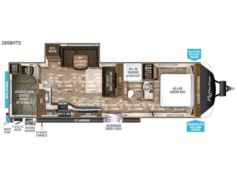 A photo of this 2018 Grand Design Reflection 285BHTS