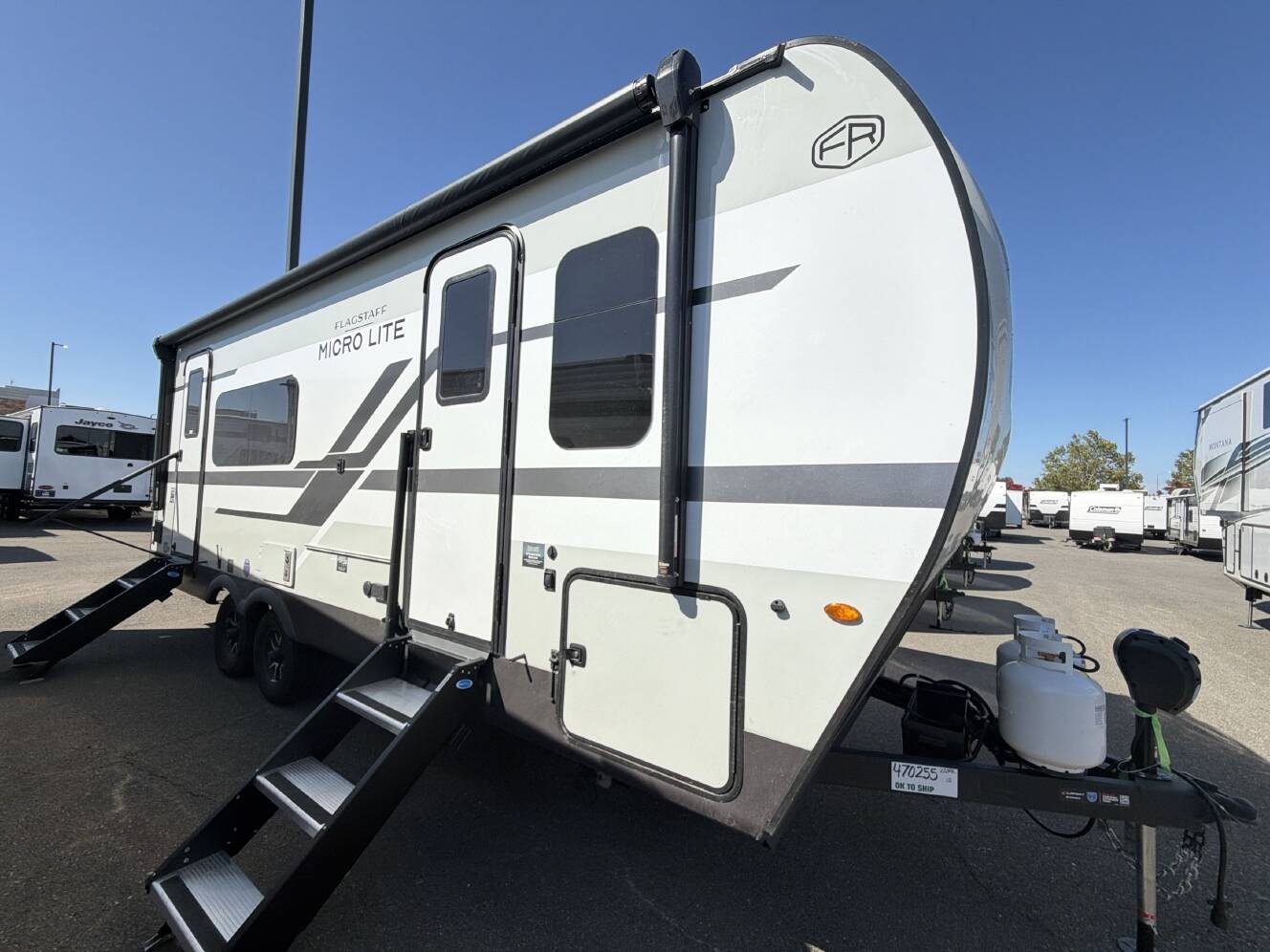 A photo of this 2027 Forest River FLAGSTAFF MICRO LITE 25SRK