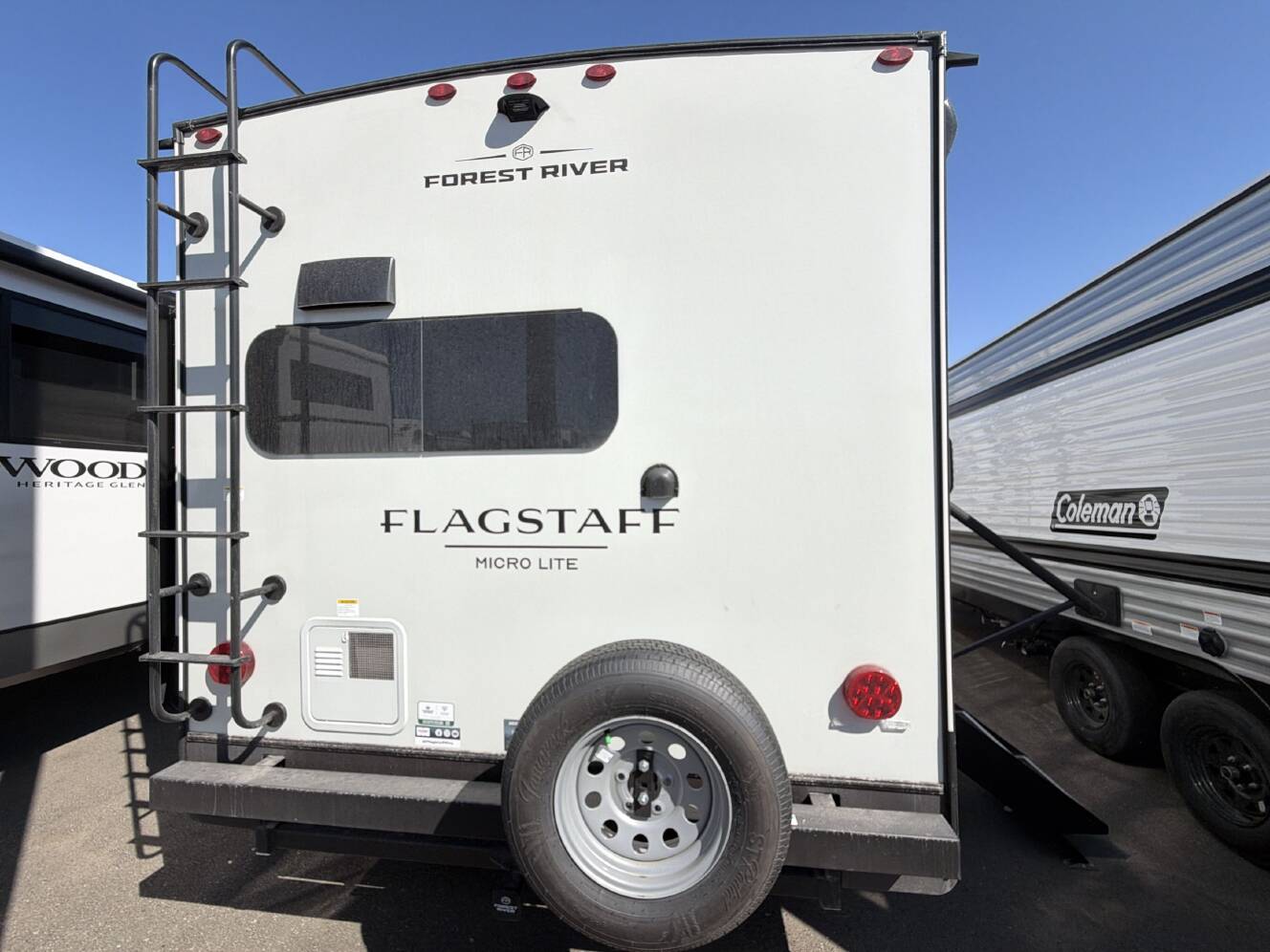 A photo of this 2027 Forest River FLAGSTAFF MICRO LITE 25SRK