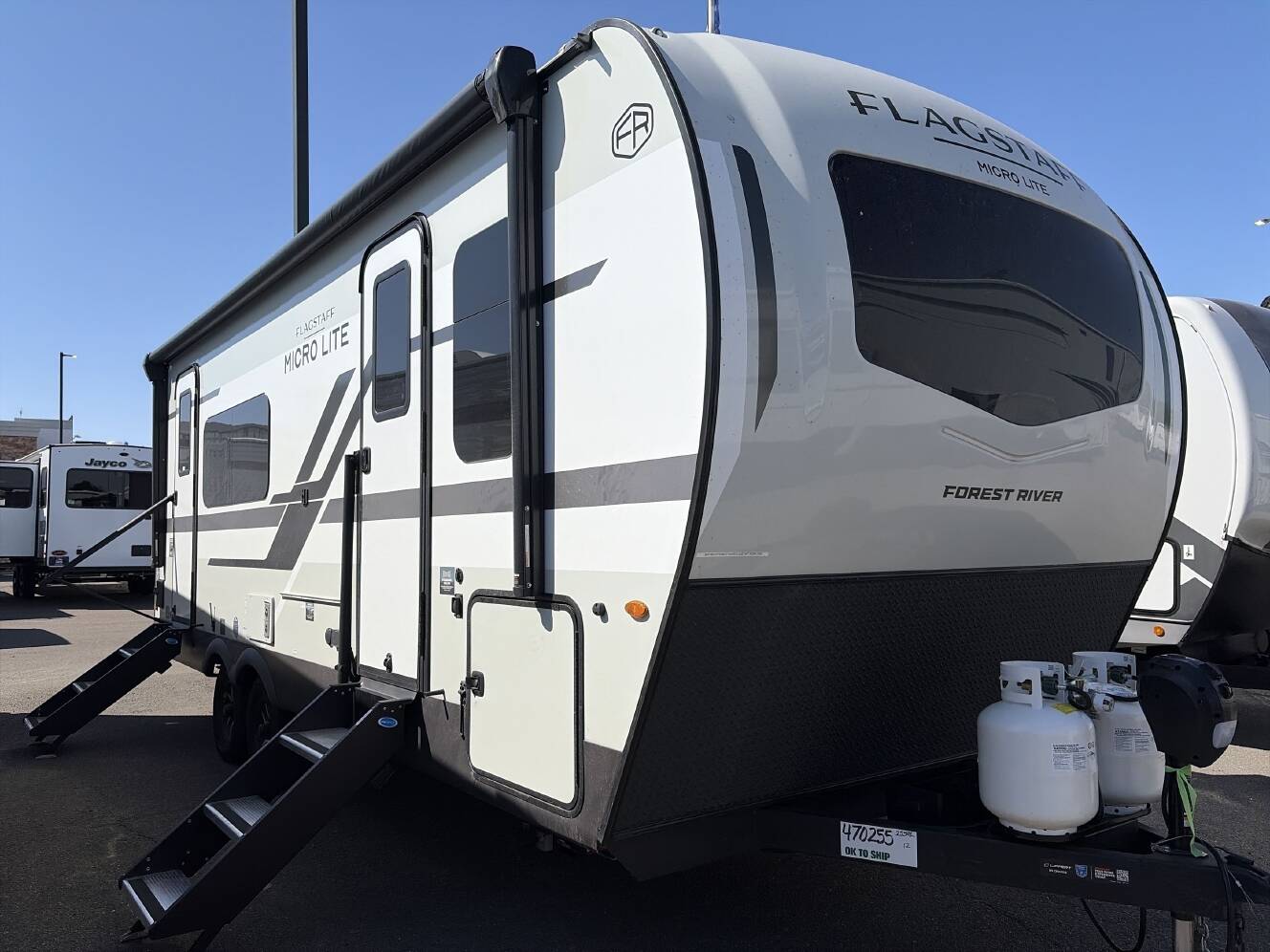 A photo of this 2027 Forest River FLAGSTAFF MICRO LITE 25SRK