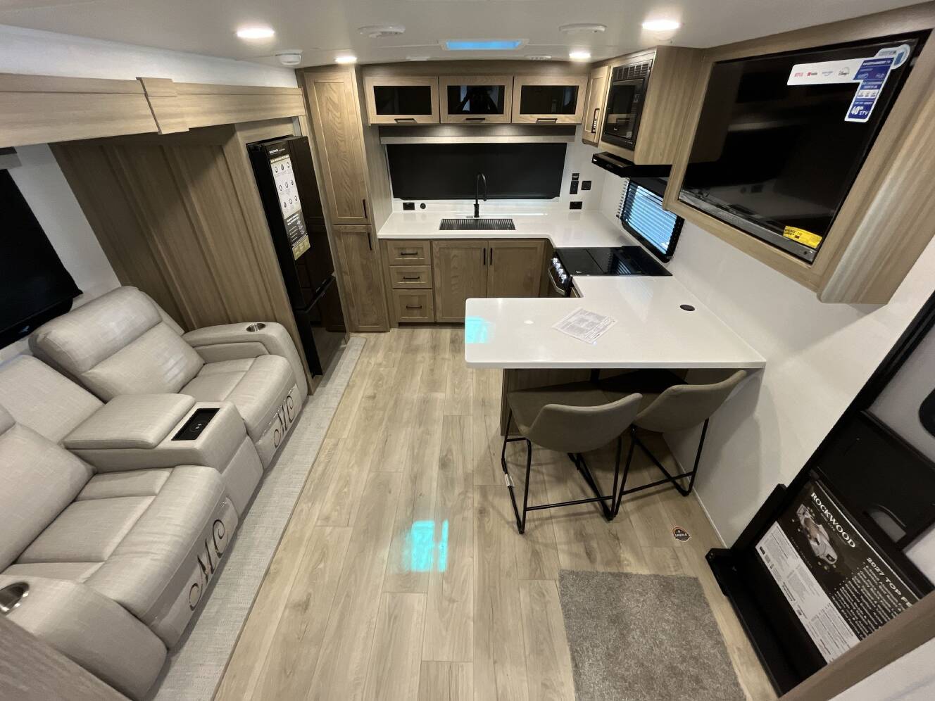 A photo of this 2027 Forest River ROCKWOOD MINI LITE 2523MBR