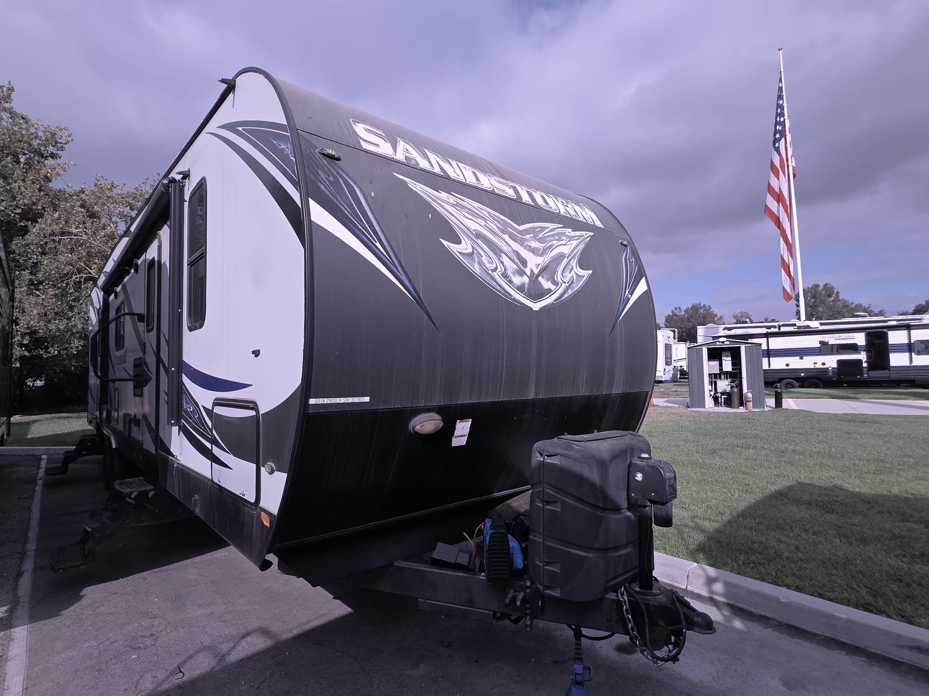 2018 Forest River SANDSTORM 290SLR Travel Trailer Toy Hauler RV